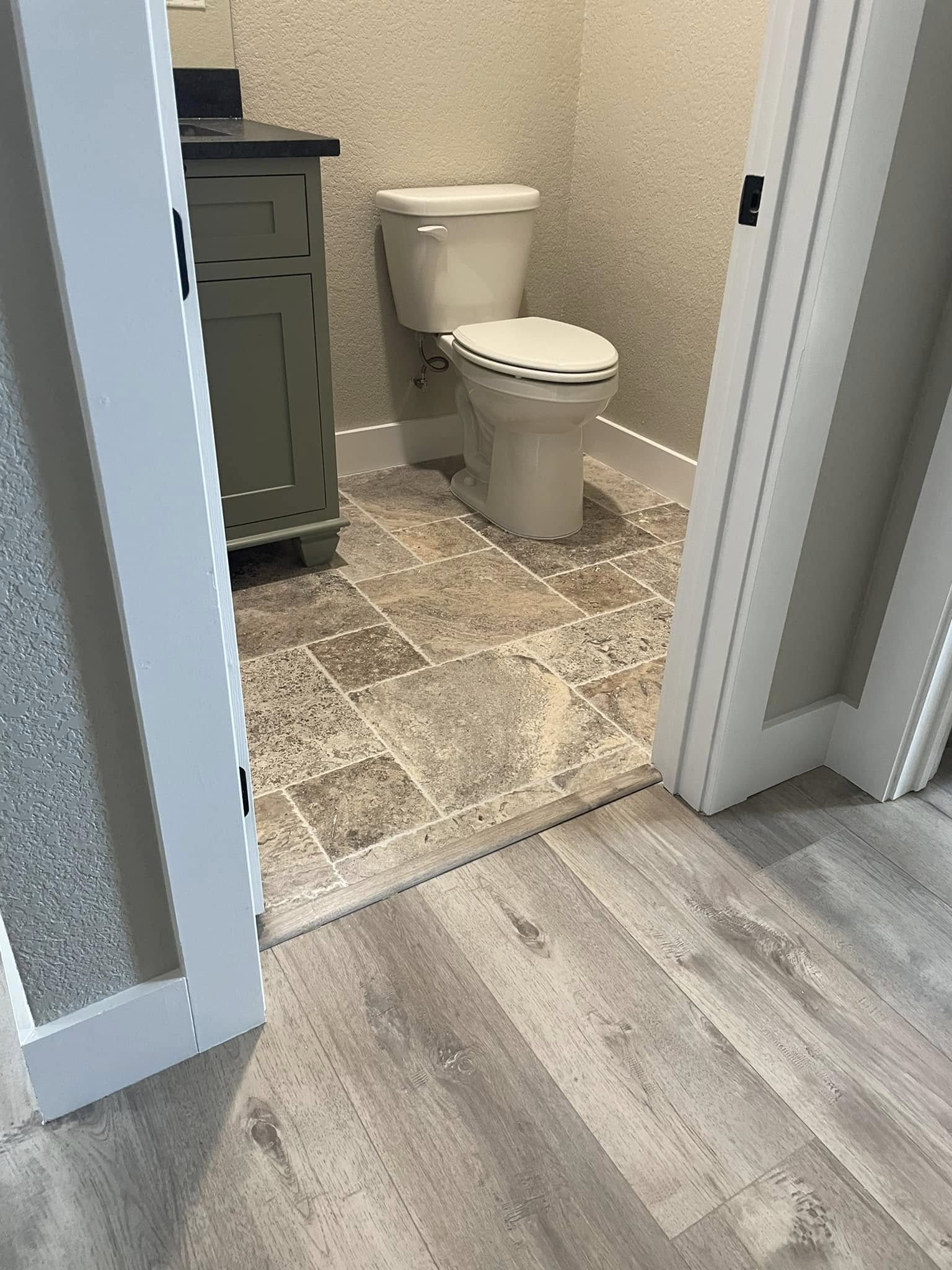 Luxury Vinyl Plank (LVP) samples available at Ideal Flooring & Design in Decatur TX